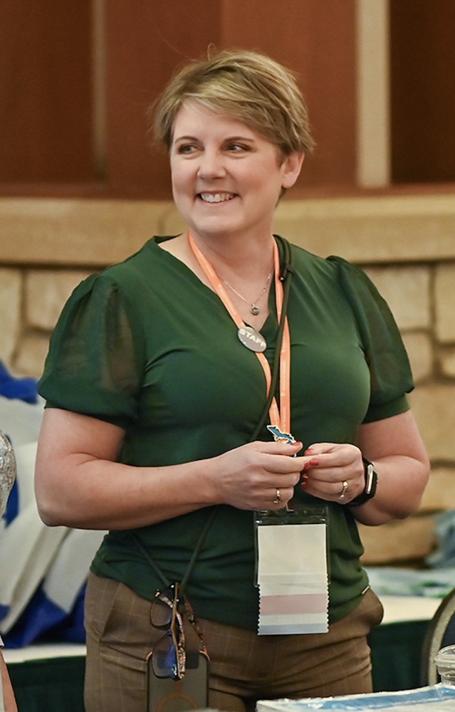 Wendy Clow at a Habitat conference